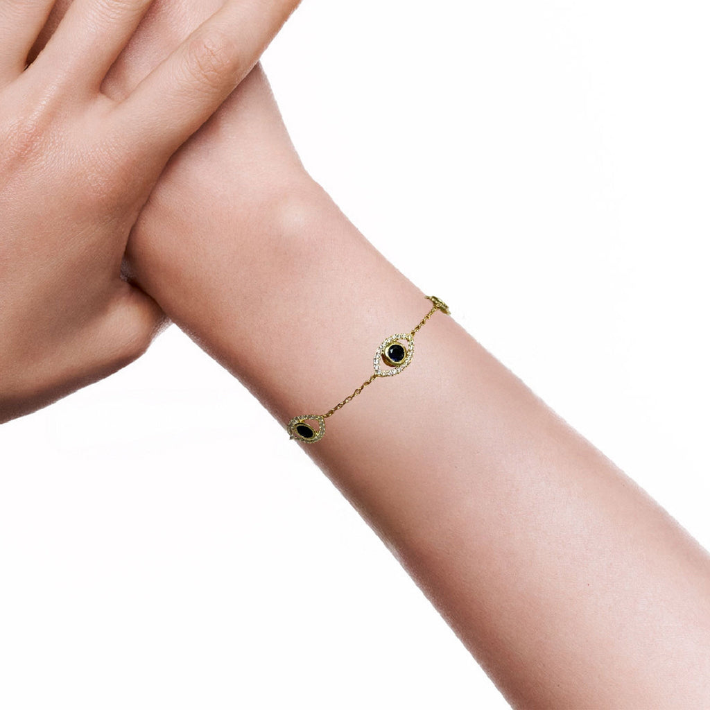 Iris Stone Bracelet