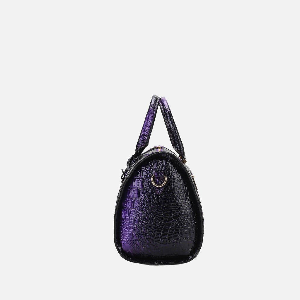 MKF Collection by Mia K. - Usal Croc Satchel Bag