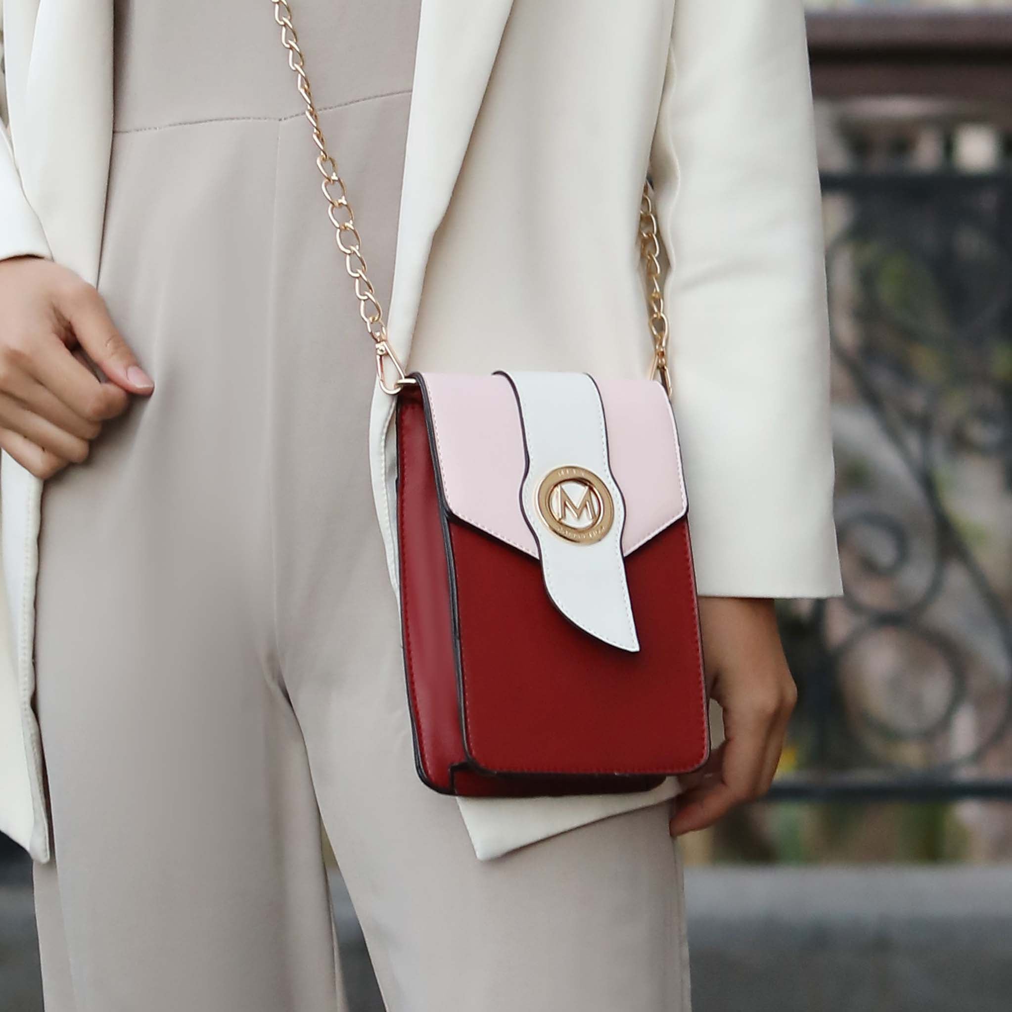 MKF Collection by Mia K. - Dixie Phone Crossbody Bag