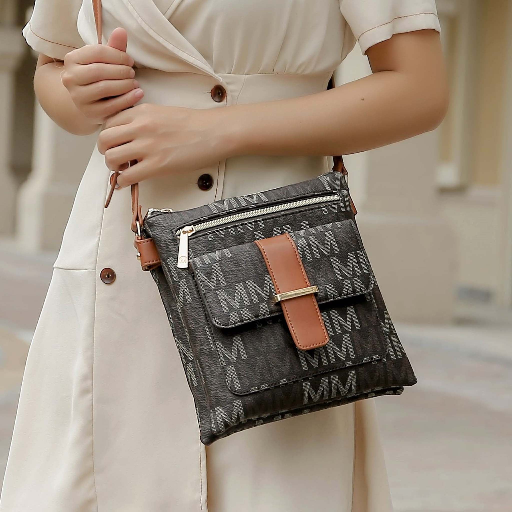 MKF Collection by Mia K. - Jeni Signature Crossbody Bag