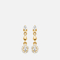 MKF Collection by Mia K. - Halo Drop Earrings