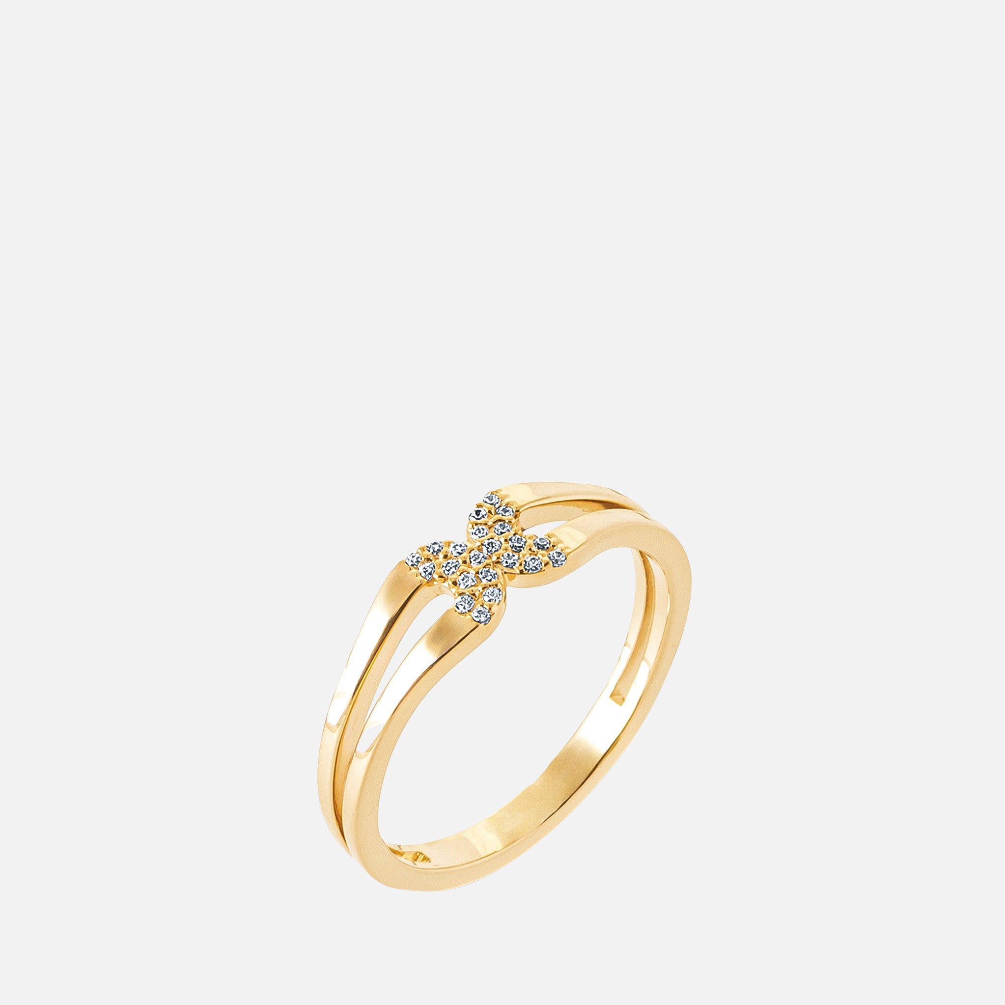 MKF Collection by Mia K. - Mariposa Flutter Ring