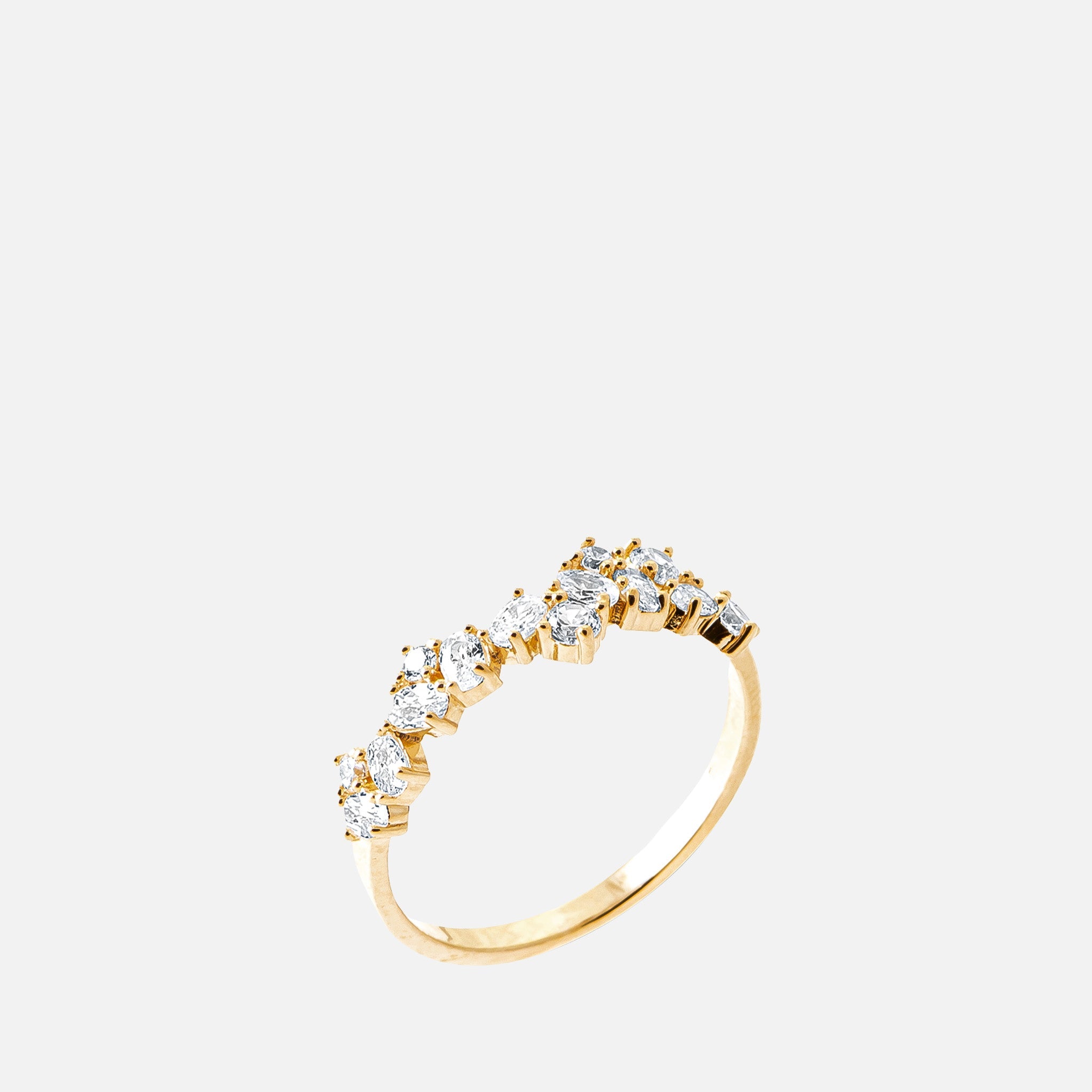 MKF Collection by Mia K. - Stardust Cluster Ring