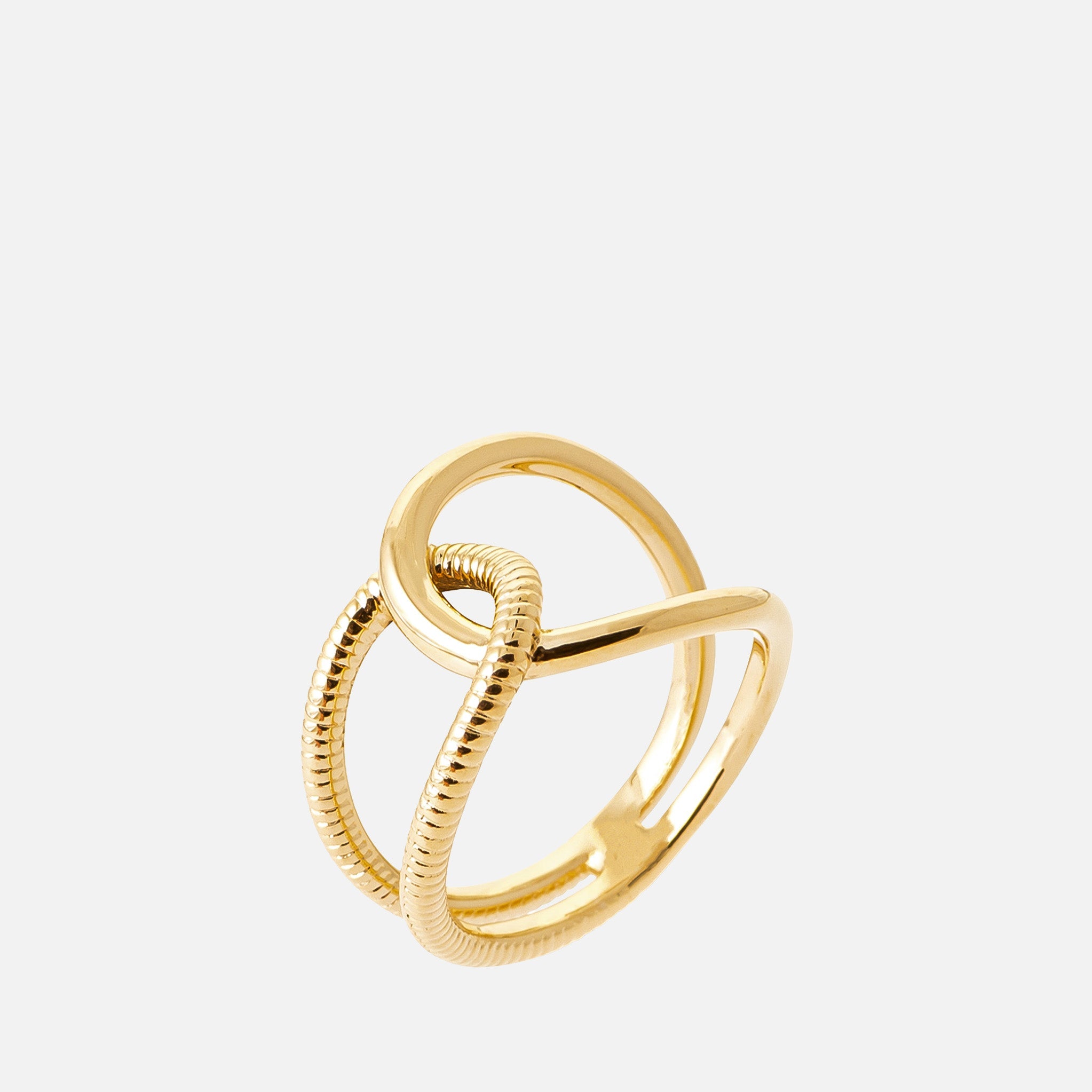 MKF Collection by Mia K. - Nova Intertwined Ring