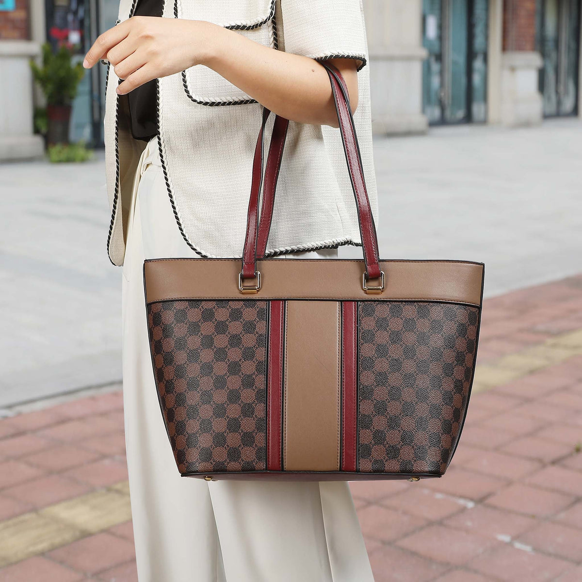 Fabiola Tote Bag with Wallet Set