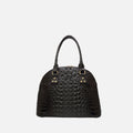 Staci Embossed Satchel Bag
