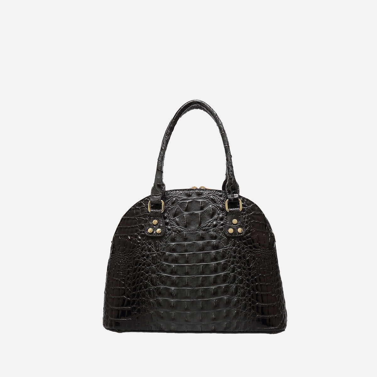 Staci Embossed Satchel Bag