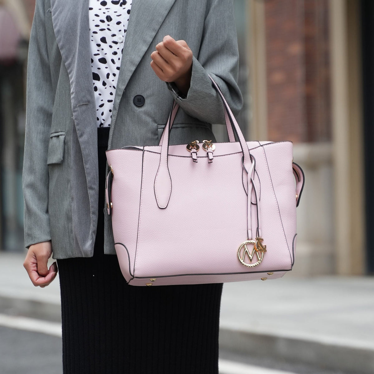 Bruna Tote Bag and Wallet Set