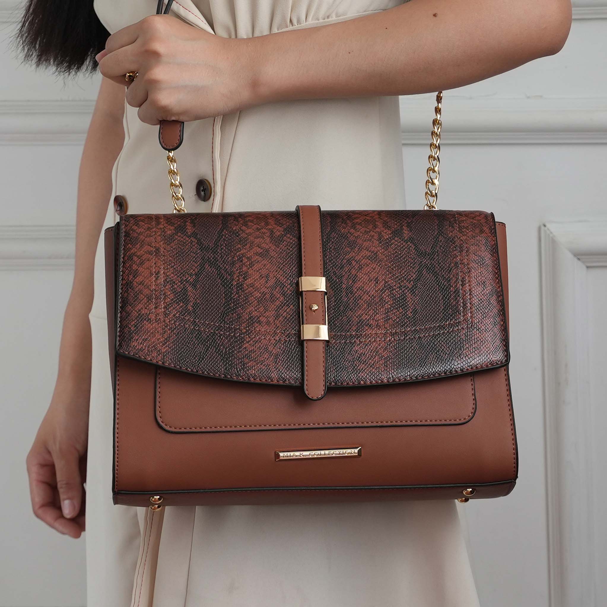 MKF Collection by Mia K. - Melody Oversize Shoulder Bag