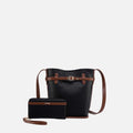 MKF Collection by Mia K. - Odette Bucket Bag with Wallet
