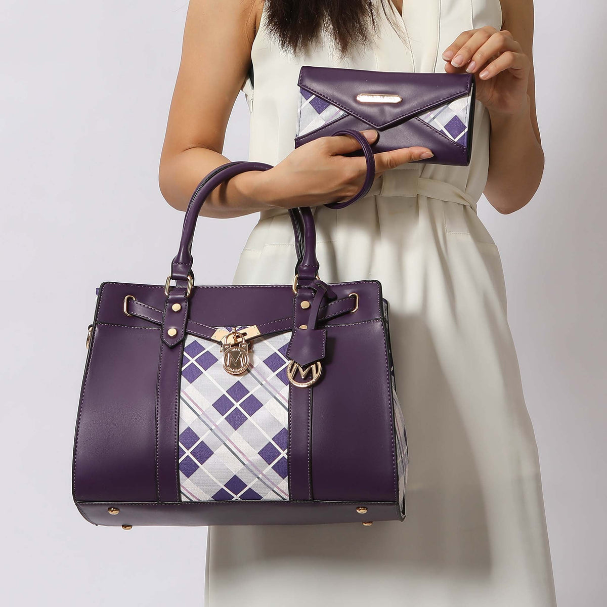 Christine Shoulder Bag and Wallet Set
