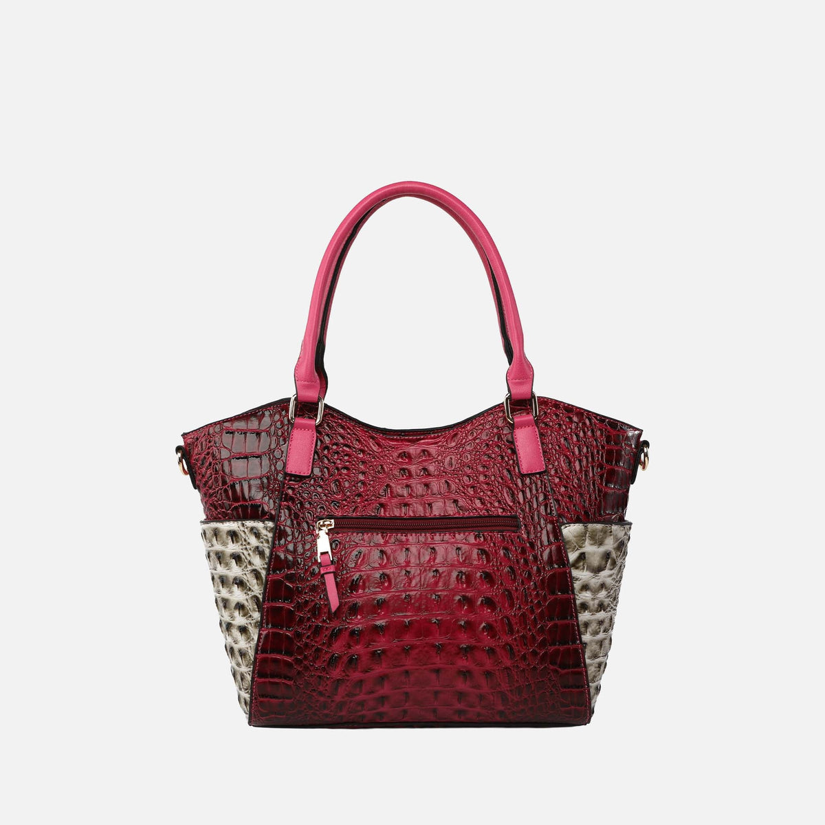 Janise Croc Tote handbag