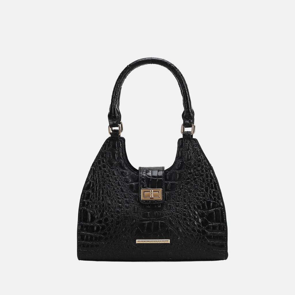 MKF Collection by Mia K. - Ava Croc Tote Bag