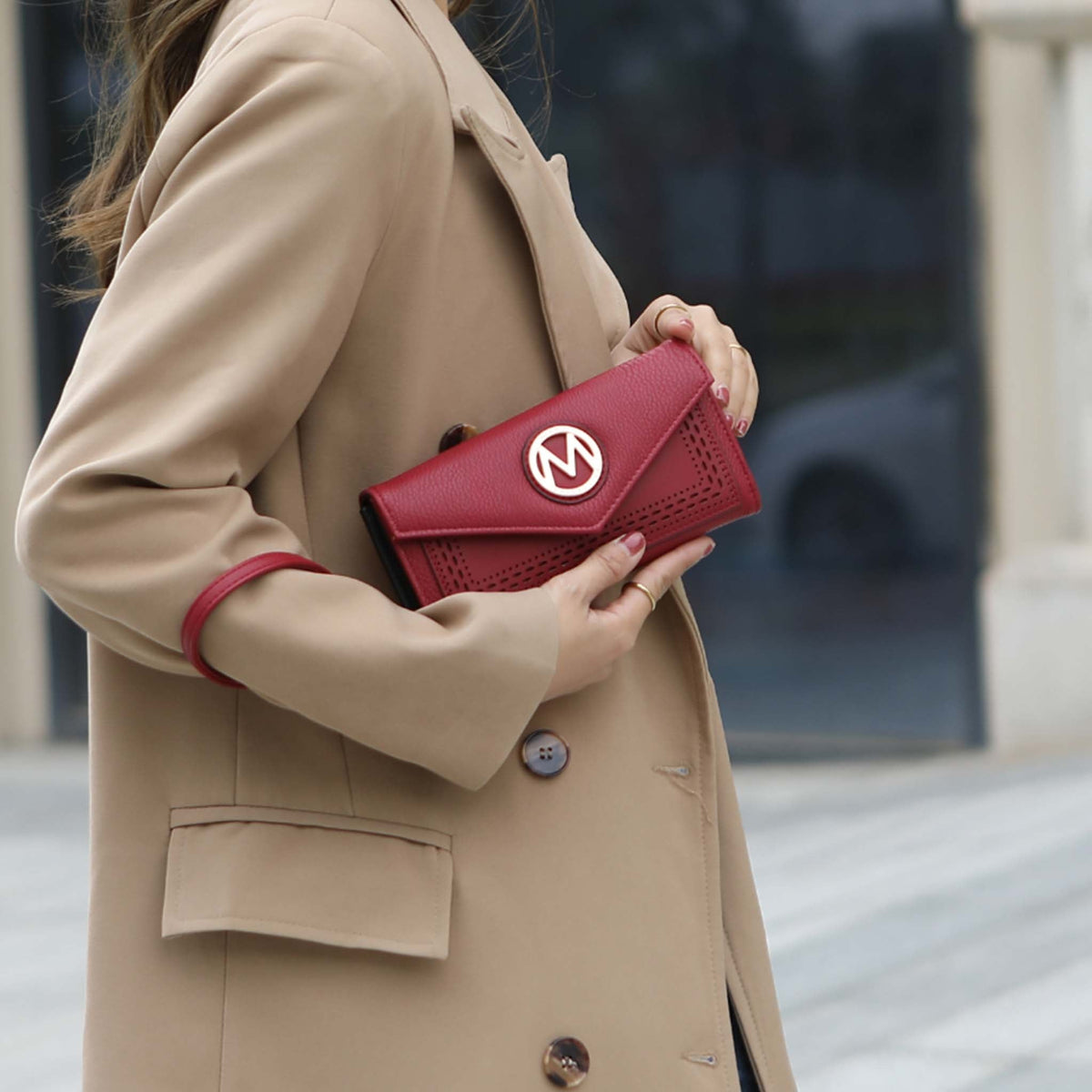 Imogene Shoulder Bag and Matching Wallet
