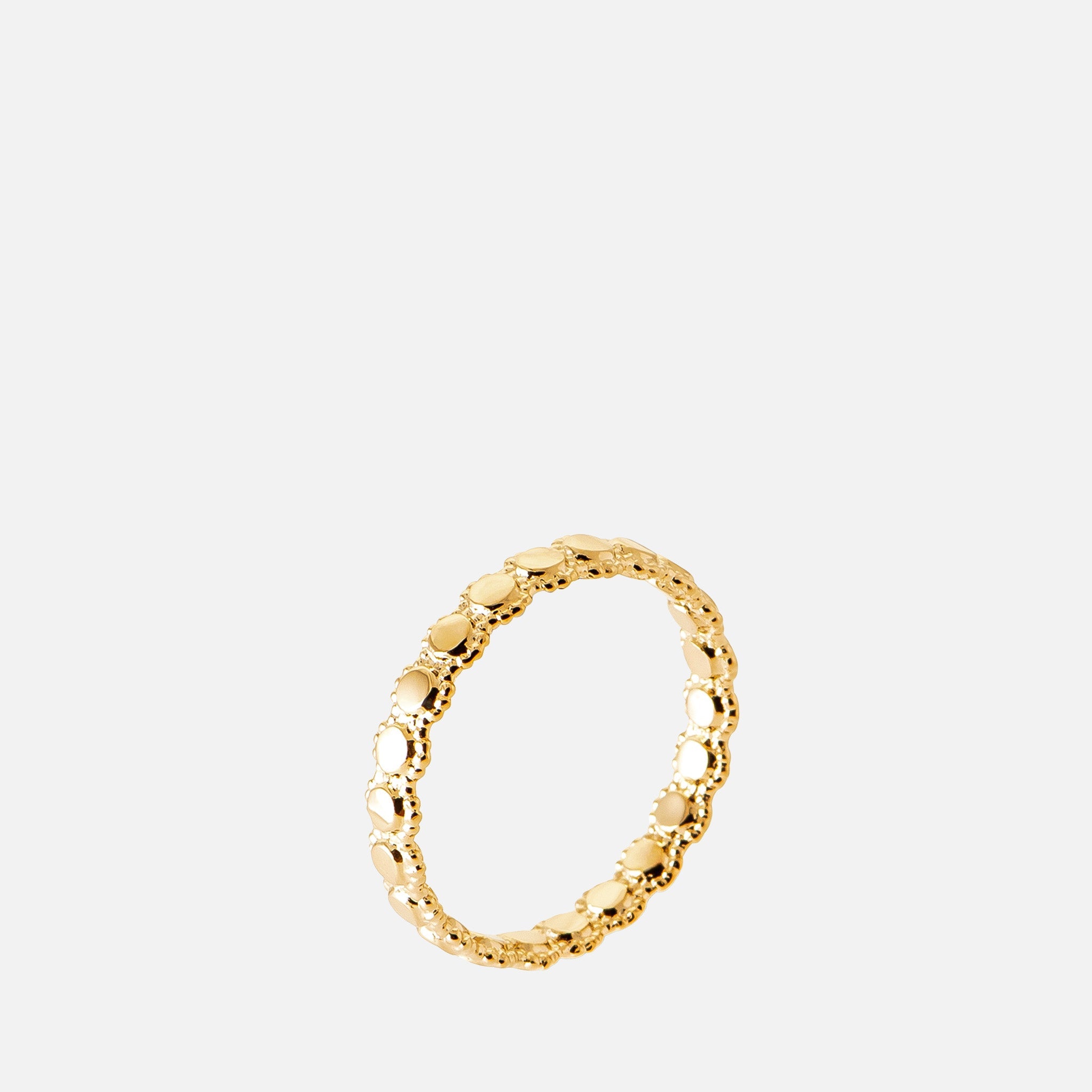 MKF Collection by Mia K. - Andromeda Textured Band Ring