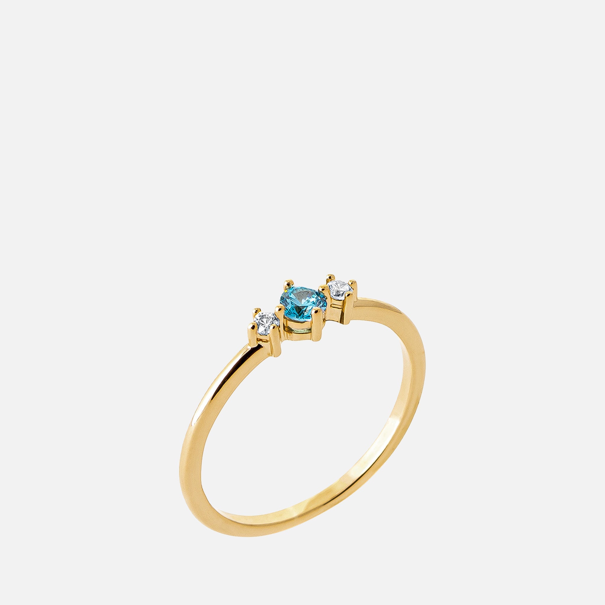 MKF Collection by Mia K. - Elara Trio Ring