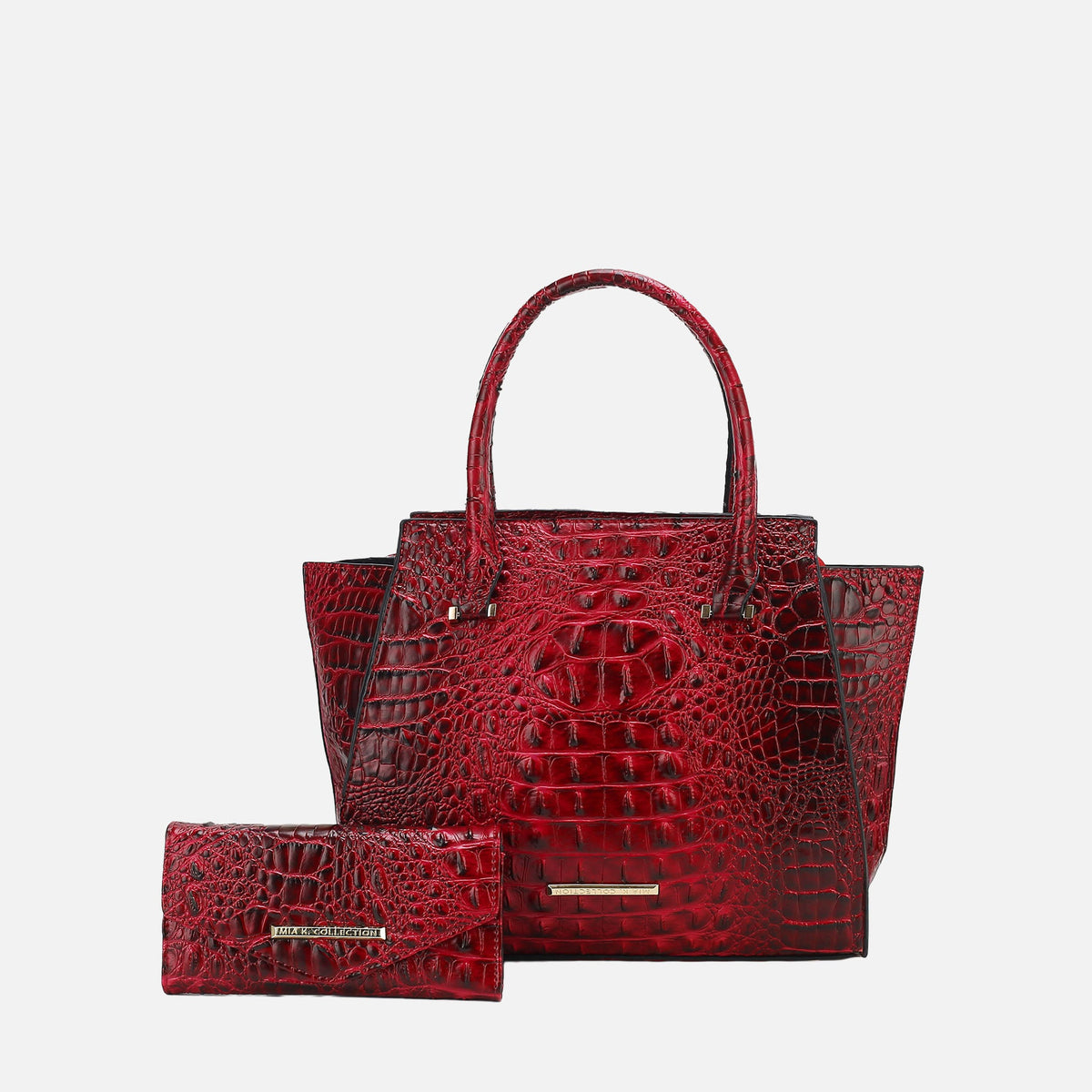 Viridiana Croc Tote Bag and Set