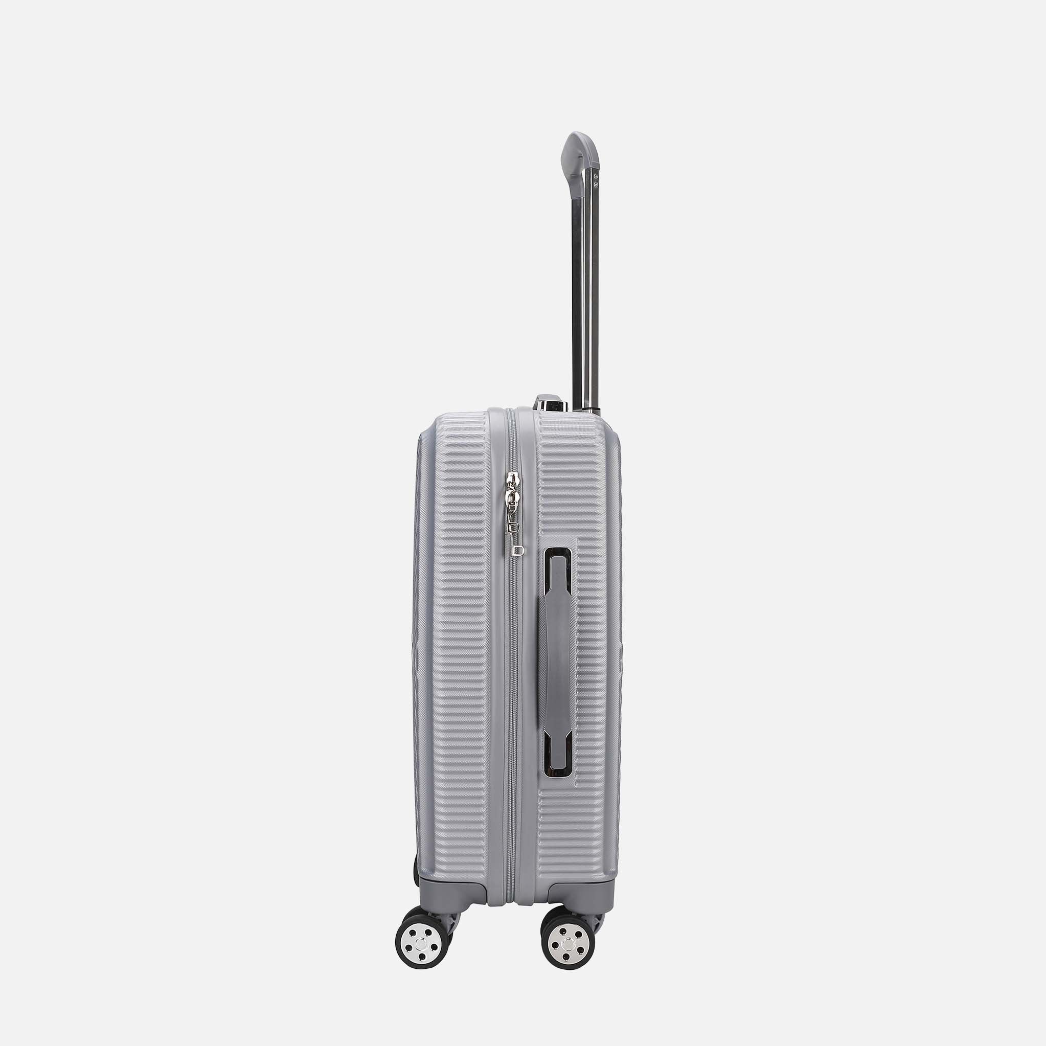 MKF Collection by Mia K. - Felicity Carry-on Roller and Cosmetic Case Set