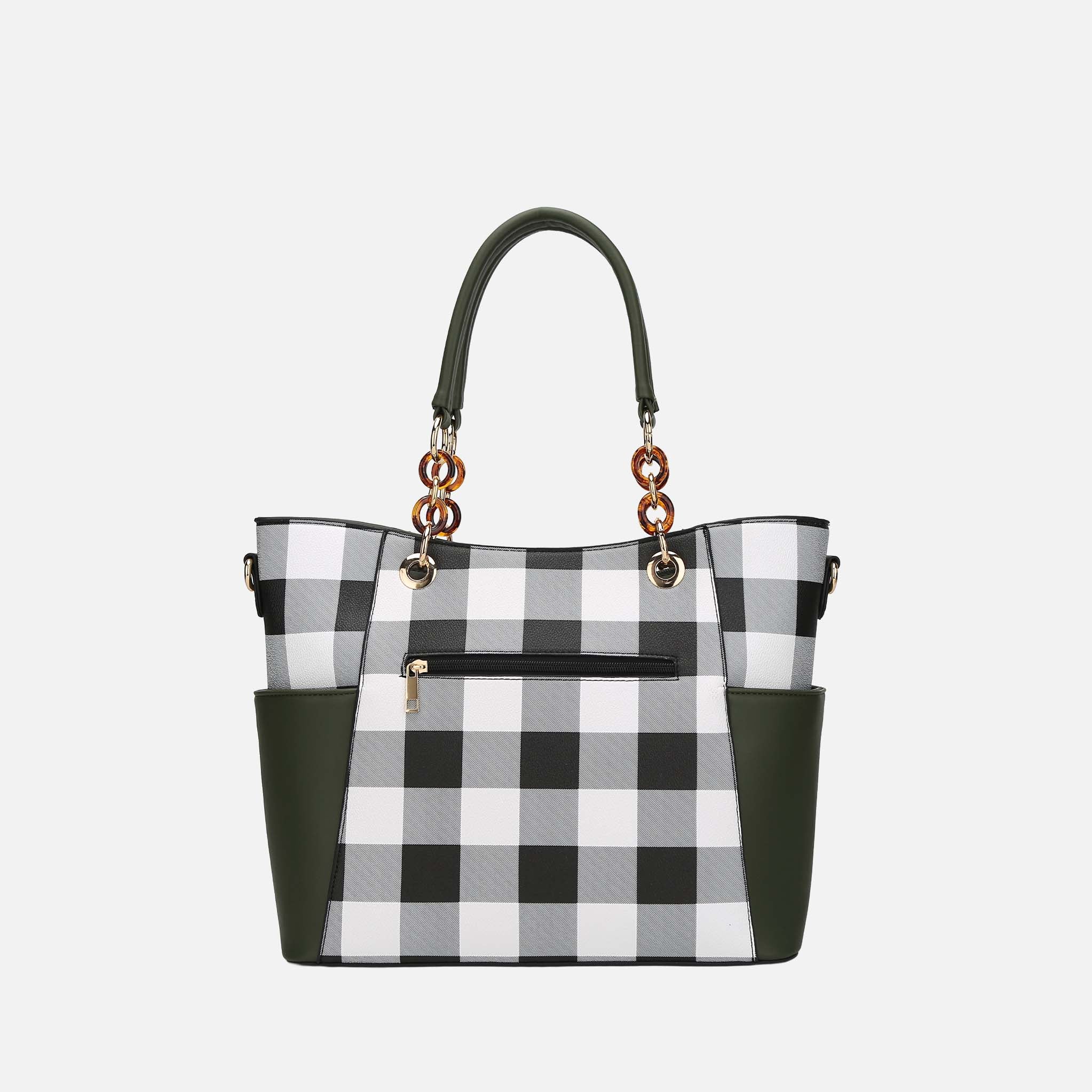 MKF Collection by Mia K. - Bonita Tote Bag and Wallet Set