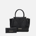 Viridiana Croc Tote Bag and Set