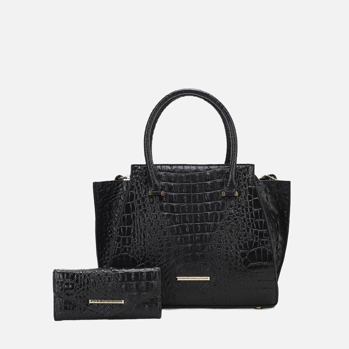 Viridiana Croc Tote Bag and Set