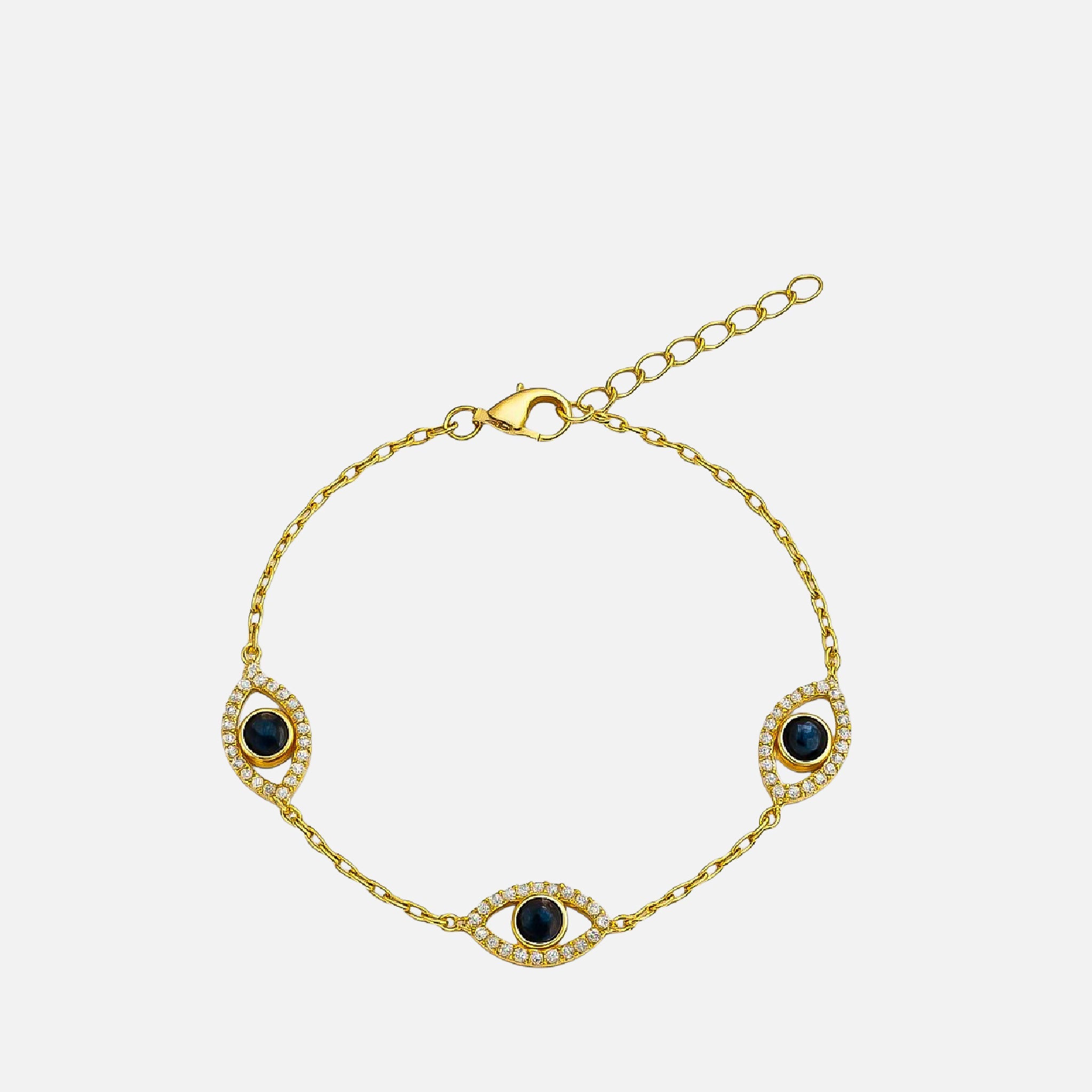 MKF Collection by Mia K. - Iris Stone Bracelet