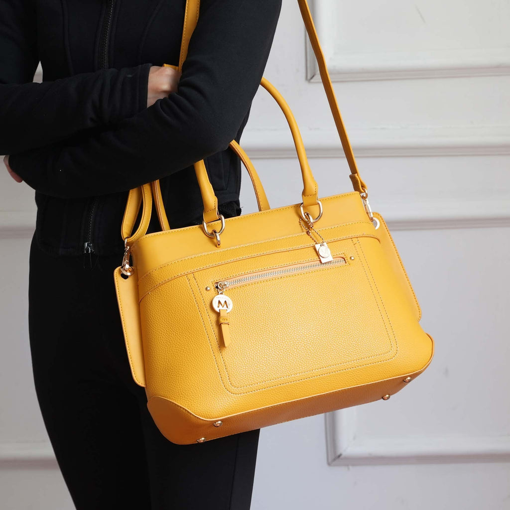 MKF Collection by Mia K. - Gardenia Tote Bag and Wallet Set