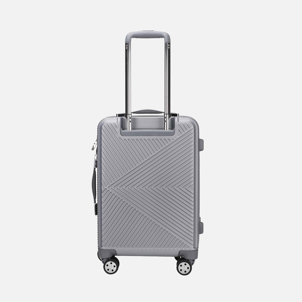 MKF Collection by Mia K. - Felicity Carry-on Roller and Cosmetic Case Set
