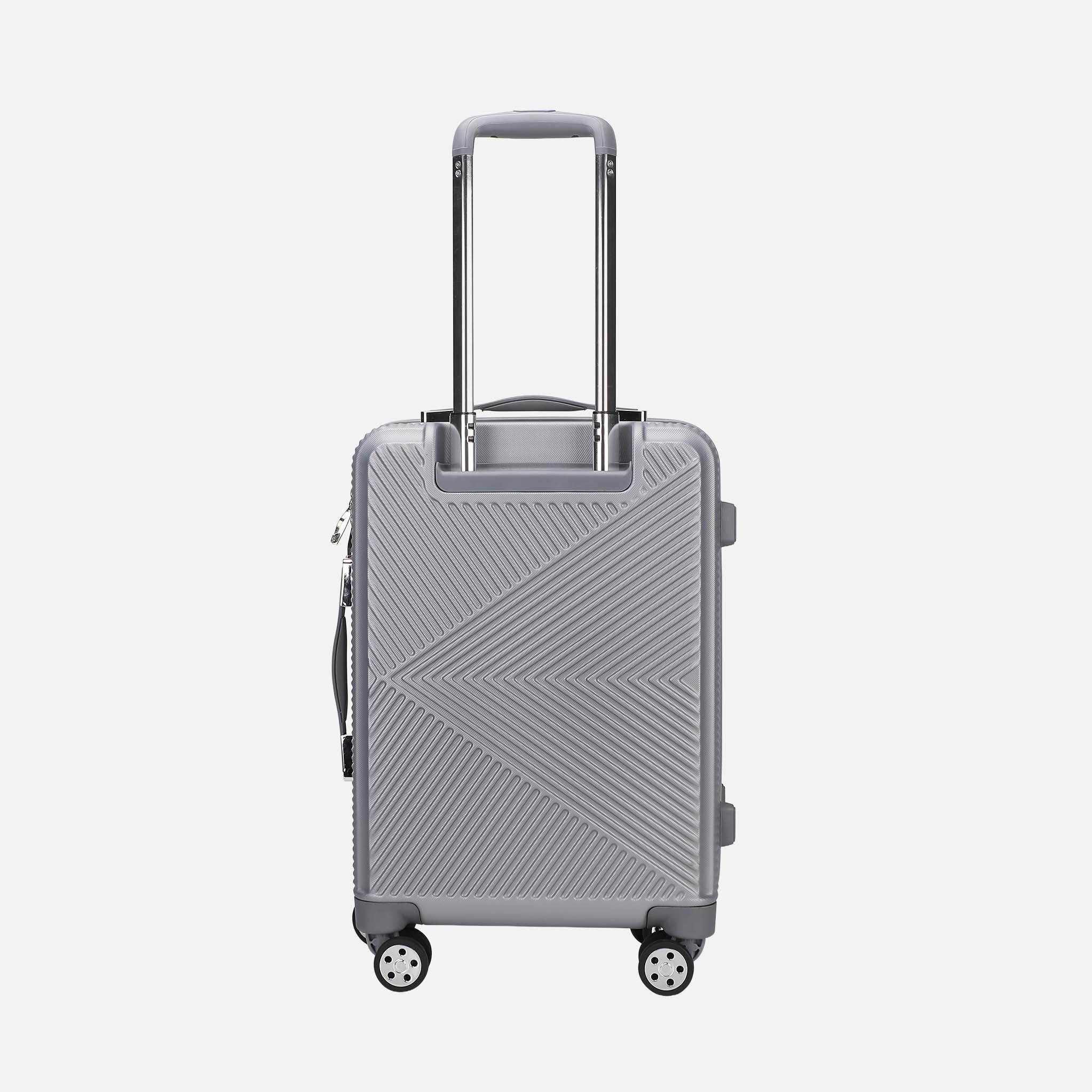 MKF Collection by Mia K. - Felicity Carry-on Roller and Cosmetic Case Set