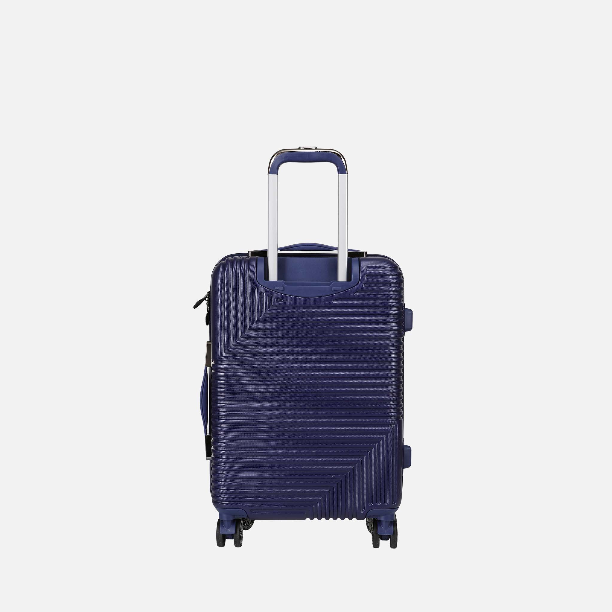 MKF Collection by Mia K. - Mykonos Carry-on Roller and Cosmetic Case Set