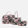 MKF Collection by Mia K. - Zoe Quilted Cotton Weekender and Crossbody Bag