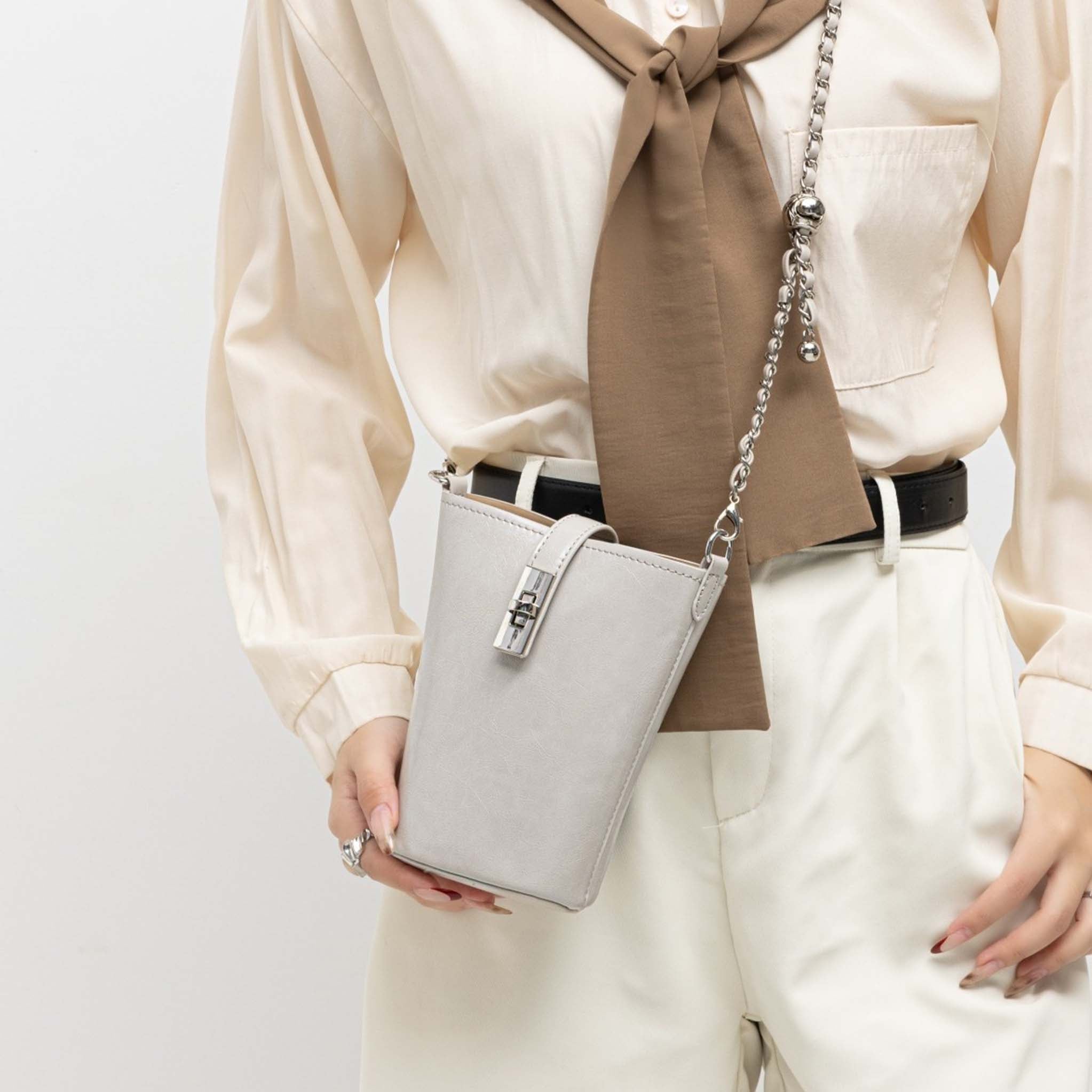 MKF Collection by Mia K. - Evelina Mini Bucket Bag