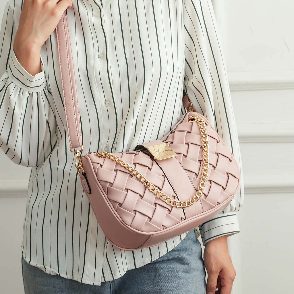 Solari Braided Chain Shoulder Bag