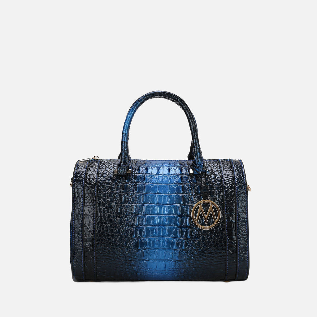 MKF Collection by Mia K. - Usal Croc Satchel Bag