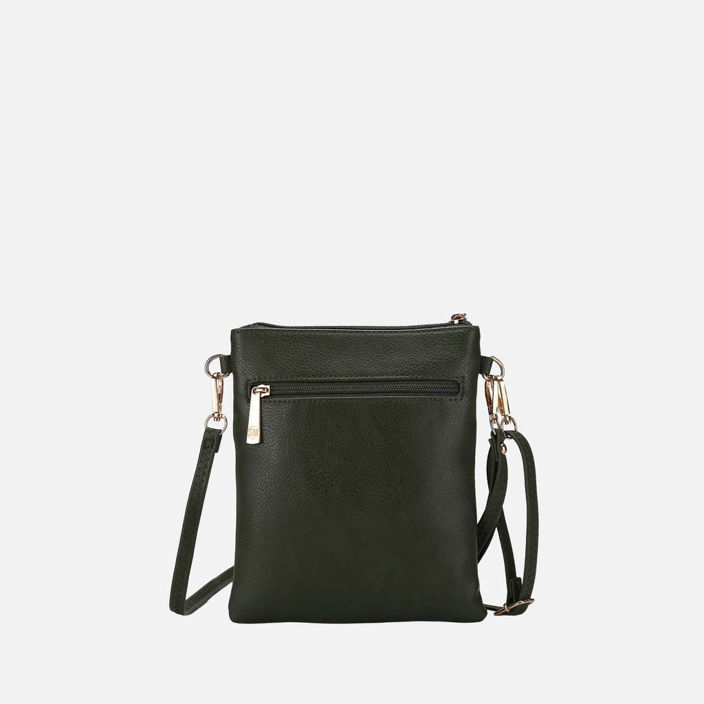 MKF Collection by Mia K. - Genesis Printed Flag Crossbody Bag