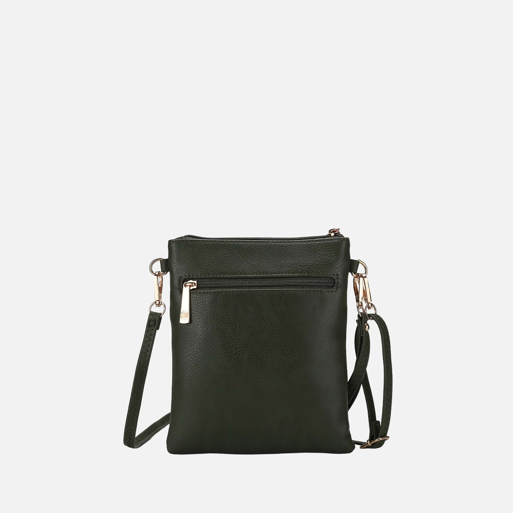 MKF Collection by Mia K. - Genesis Printed Flag Crossbody Bag