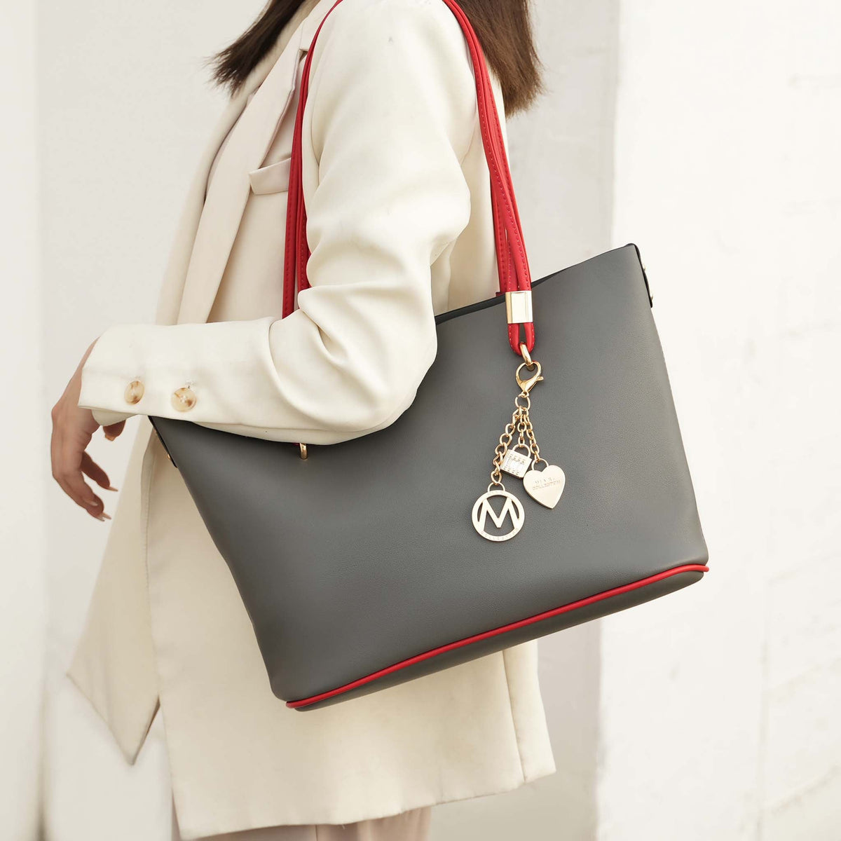 Malay Tote Bag and Cosmetic Pouch Set