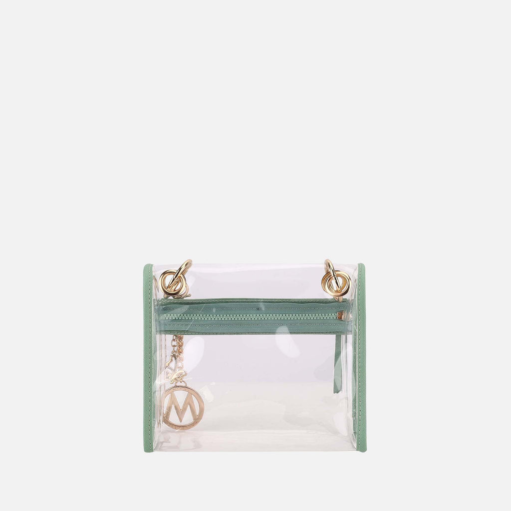 MKF Collection by Mia K. - Gia Clear Crossbody Bag