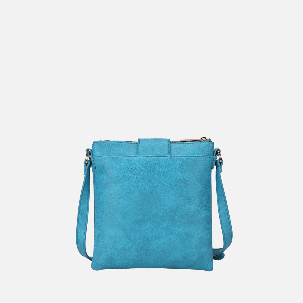 MKF Collection by Mia K. - Josephine Printed Flag Crossbody Bag