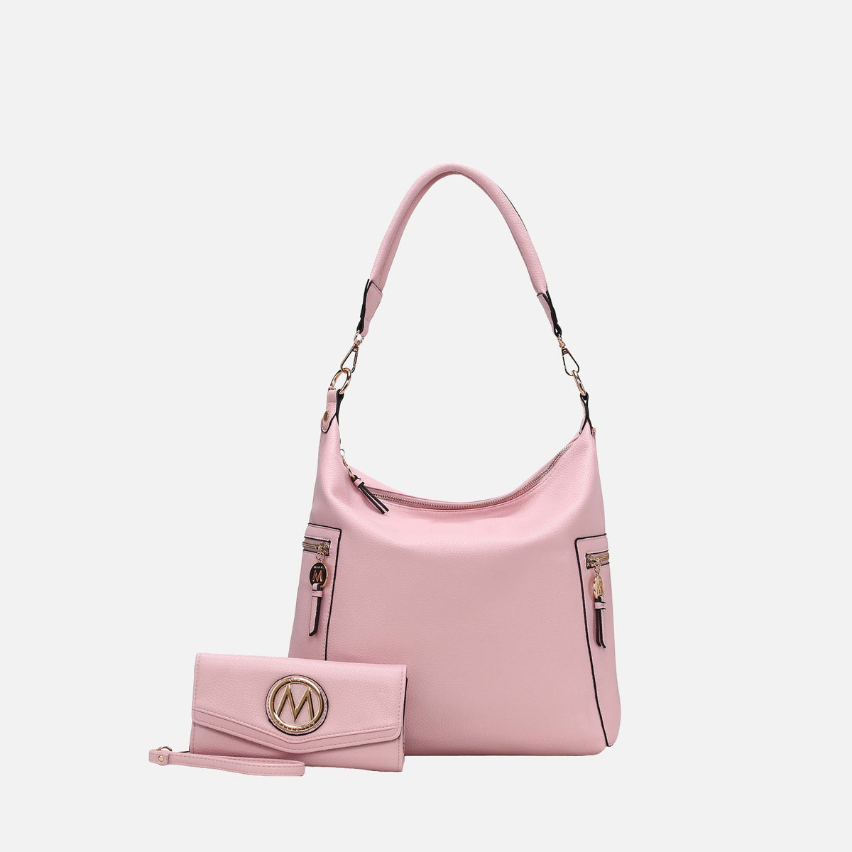 Ophelia Hobo Bag and Wallet Set
