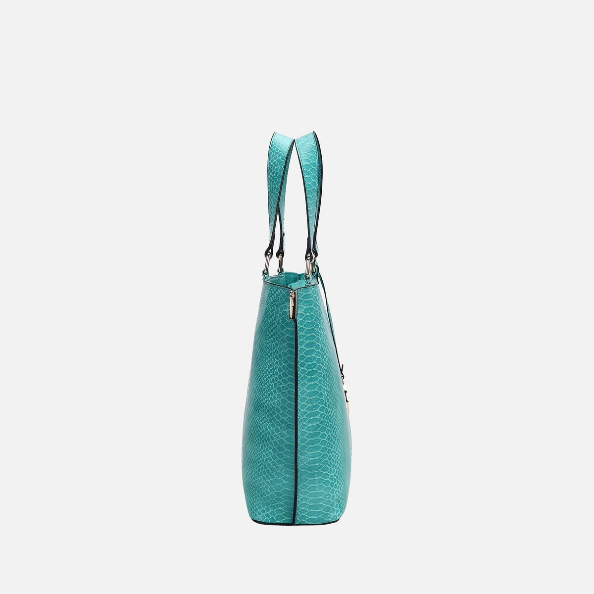Beryl Embossed Tote Bag and Wristlet Set