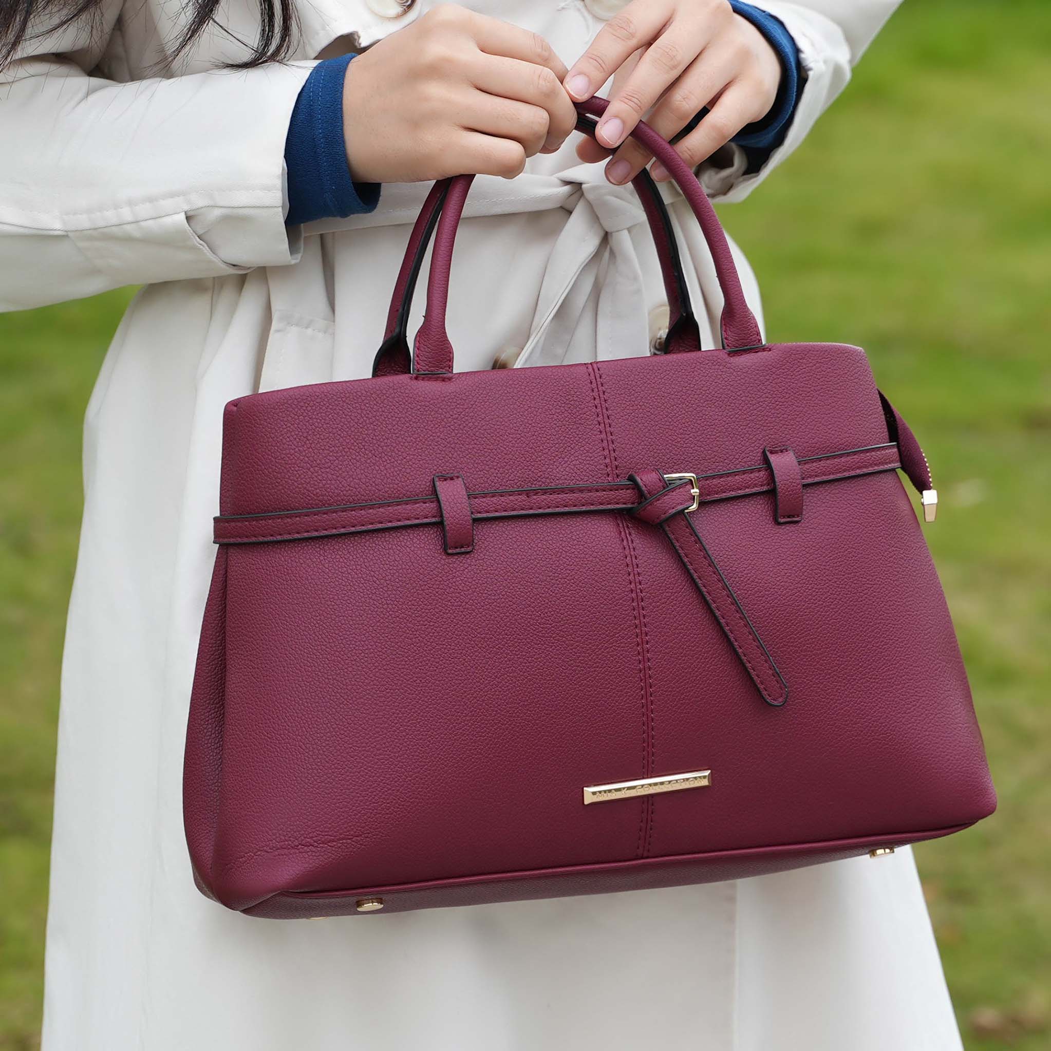 MKF Collection by Mia K. - Rubia Satchel Bag