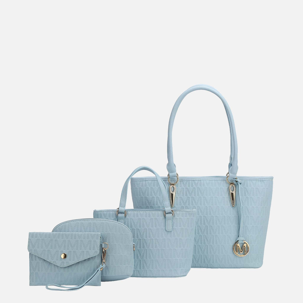 MKF Collection by Mia K. - Edelyn Signature Tote Bag and Set