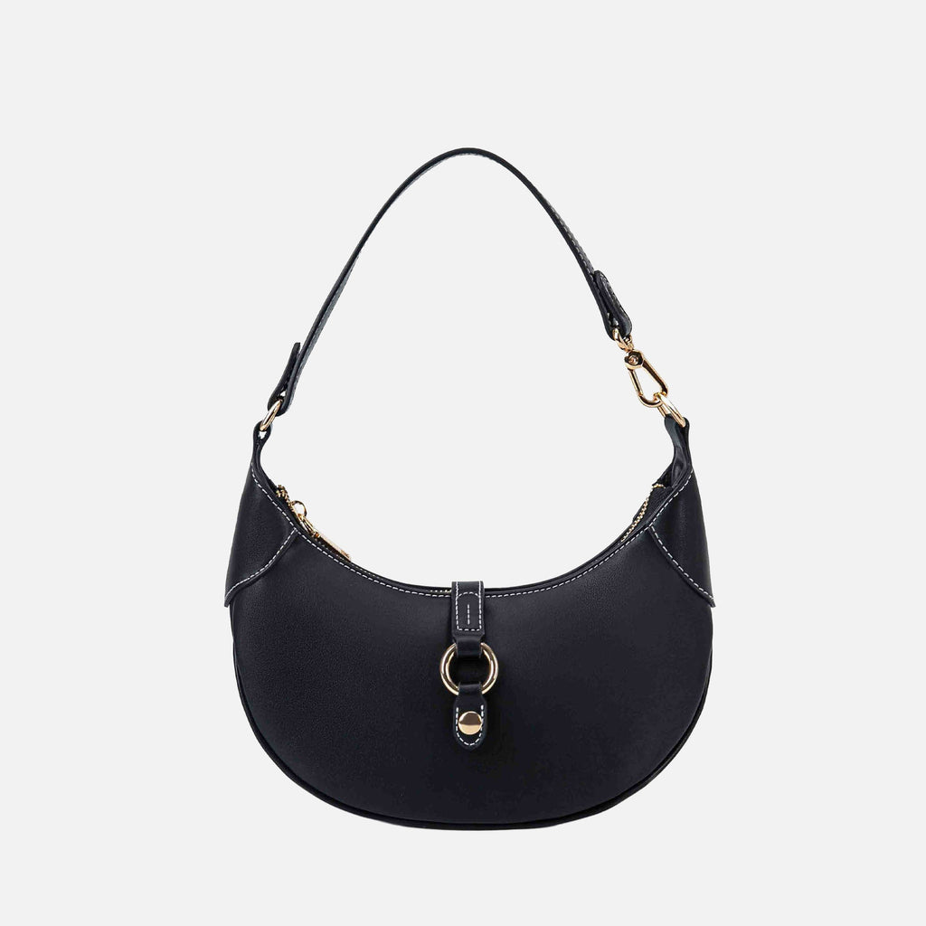 MKF Collection by Mia K. - Mire Half Moon Shoulder Bag