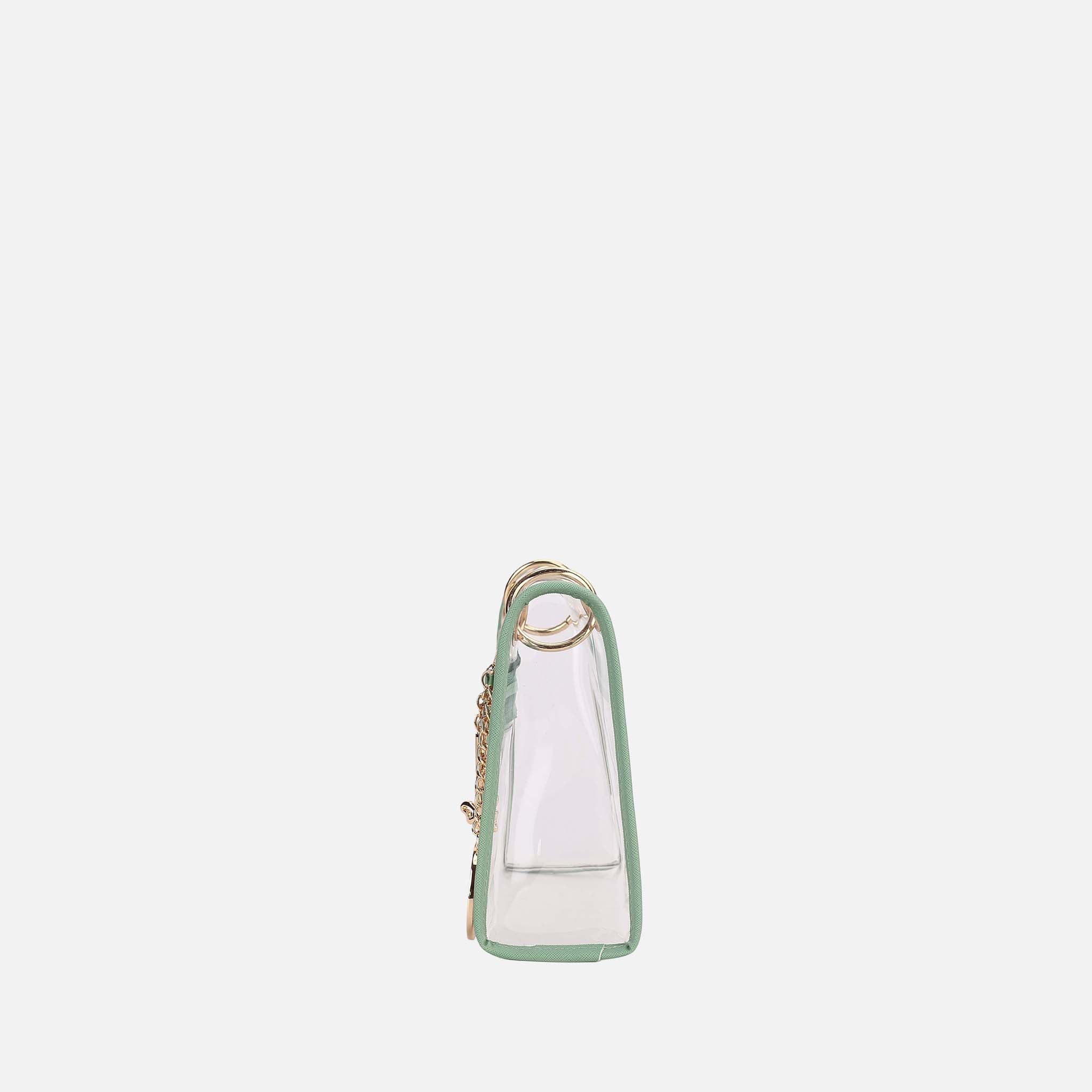 MKF Collection by Mia K. - Gia Clear Crossbody Bag