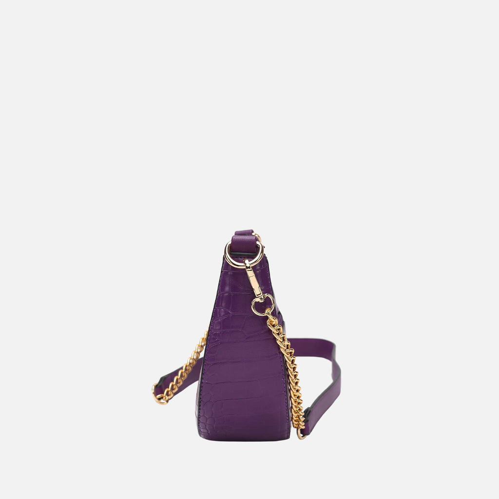 MKF Collection by Mia K. - Amira Embossed Crossbody Bag