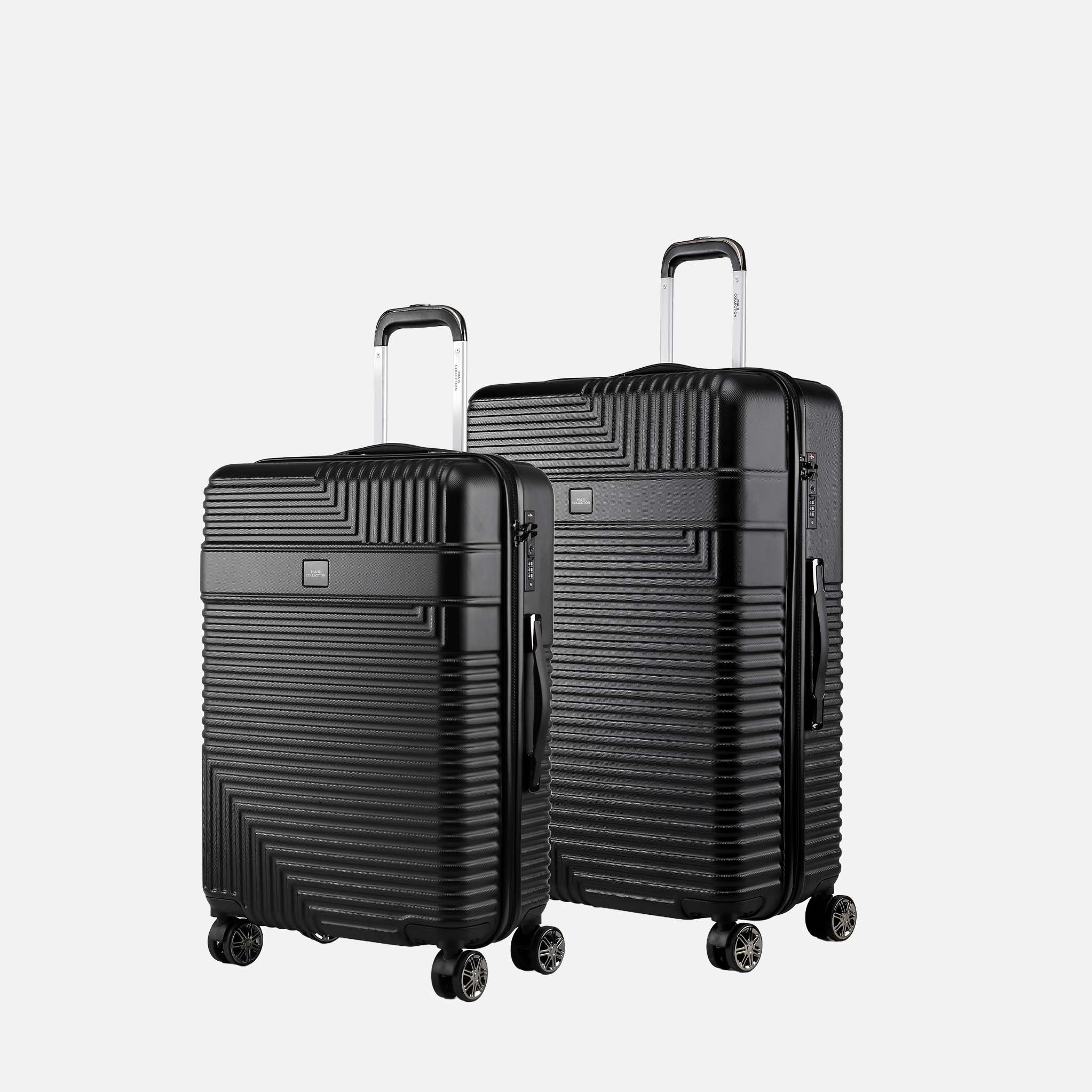MKF Collection by Mia K. - Mykonos Spinner Luggage Set - Large and X-Large