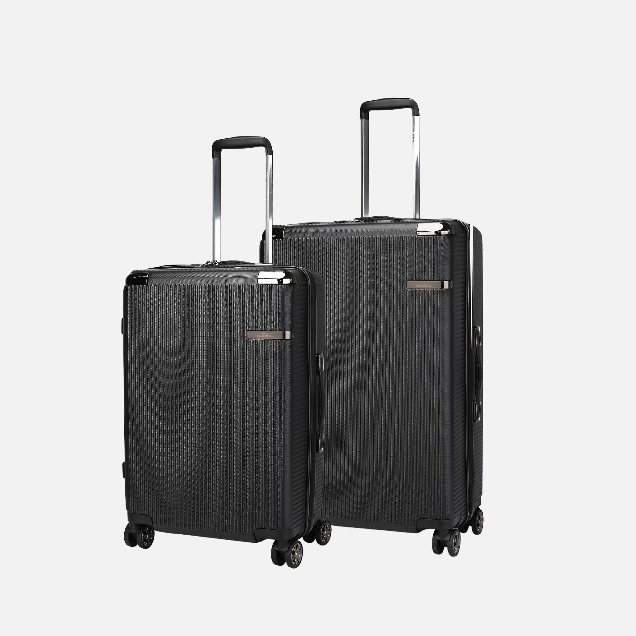 MKF Collection by Mia K. - Tulum Spinner Luggage Set - Large and X-large