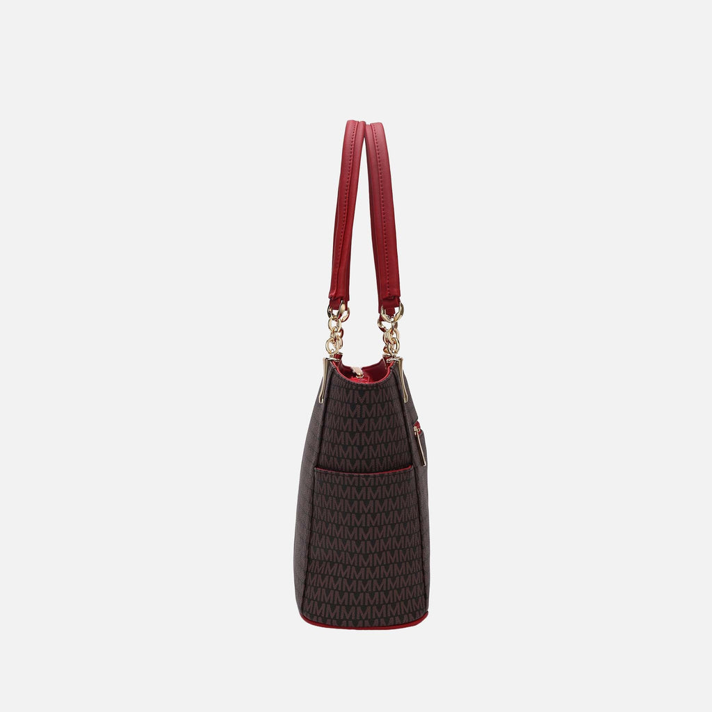 Savannah Signature Tote Bag and Wallet Set