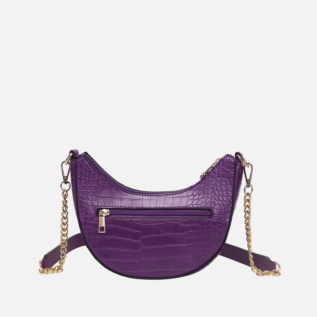 MKF Collection by Mia K. - Amira Embossed Crossbody Bag